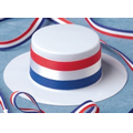 Patriotic Skimmer Hat Accessory for Stuffed Animal